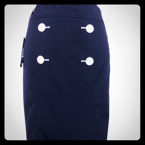 The wool dark heavy skirt COLOMBO